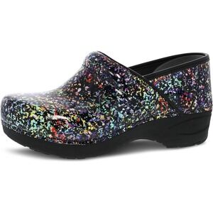 Dansko‎ XP 2.0 Clogs Black Party Glitter Professional Shoes Womens 6.5-7 EU 37